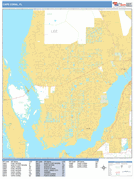 Cape Coral Digital Map Basic Style